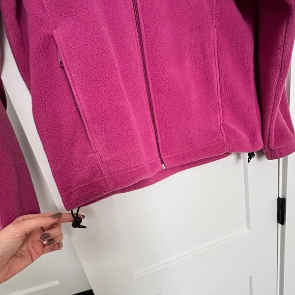 Columbia Magenta Full-Zip Fleece Jacket - Picture 10 of 11